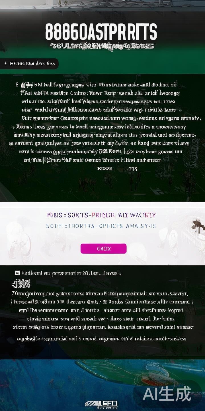 在8868体育官方平台尽享专业精彩的体育赛事分析与深度解读 在当今快速发展的体育产业中,专业、精准的赛事分析成